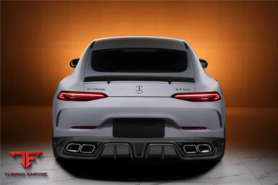 MERCEDES BENZ AMG GT50/GT53/GT43 4DOOR COUPE X290 IMP PERFORMANCE REAR DIFFUSER WITH EXHAUST TIPS BSD