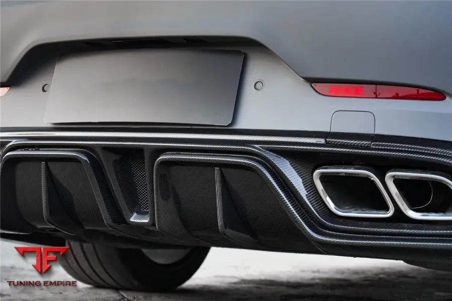 MERCEDES BENZ AMG GT50/GT53/GT43 4DOOR COUPE X290 IMP PERFORMANCE REAR DIFFUSER WITH EXHAUST TIPS BSD