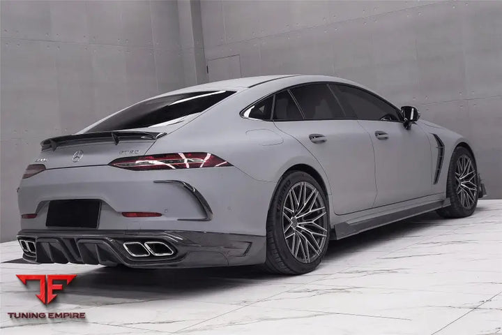 MERCEDES BENZ AMG GT50/GT53/GT43 4DOOR COUPE X290 IMP PERFORMANCE REAR BUMPER CANARDS BSD