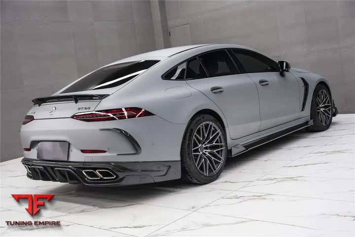 MERCEDES BENZ AMG GT50/GT53/GT43 4DOOR COUPE X290 IMP PERFORMANCE REAR BUMPER CANARDS BSD