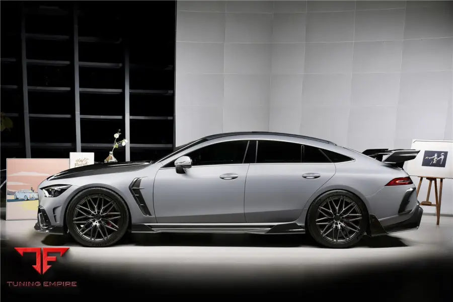MERCEDES BENZ AMG GT50/GT53/GT43/GT63/GT63S 4DOOR COUPE X290 IMP PERFORMANCE VER.2 SIDE SKIRTS BSD