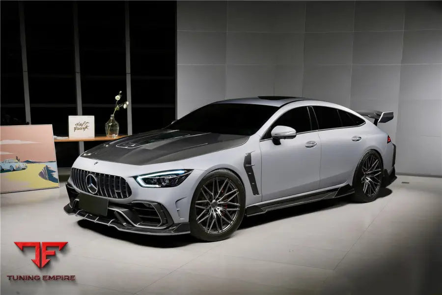MERCEDES BENZ AMG GT50/GT53/GT43/GT63/GT63S 4DOOR COUPE X290 IMP PERFORMANCE VER.2 SIDE SKIRTS BSD