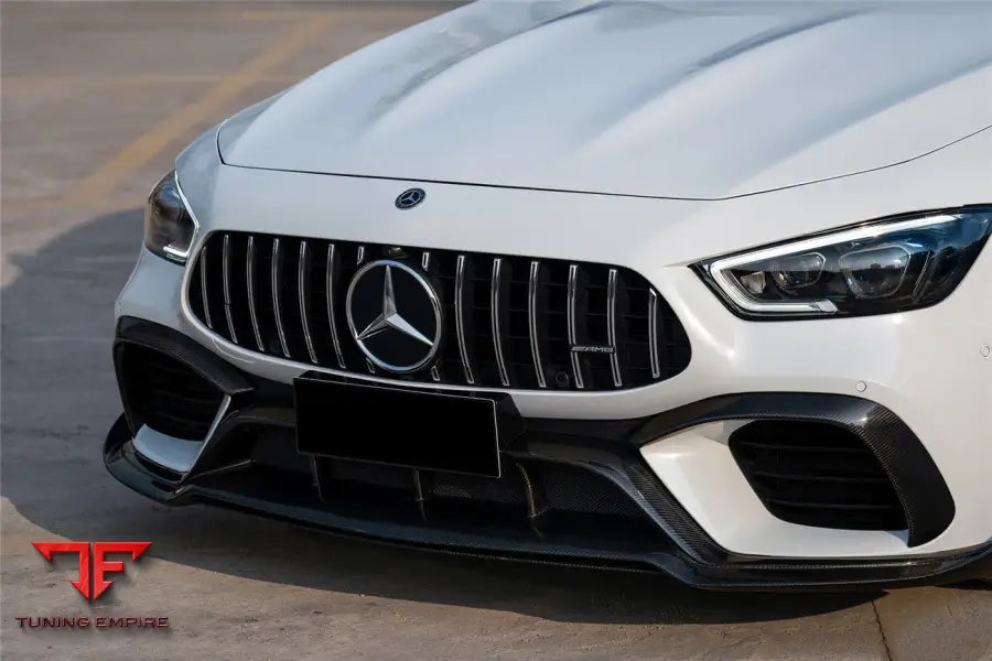 MERCEDES BENZ AMG GT63 S 4DOOR COUPE X290 CARBON FIBER FRONT BUMPER VENTS CANARDS BSD