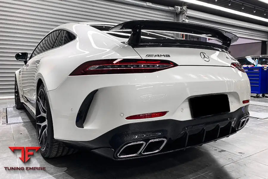 MERCEDES BENZ AMG GT63 S/GT50 4DOOR COUPE X290 CARBON FIBER TRUNK SPOILER BSD