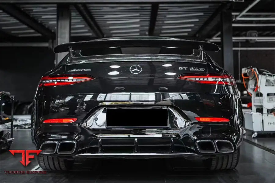 MERCEDES BENZ AMG GT63 S/GT50 4DOOR COUPE X290 CARBON FIBER TRUNK SPOILER BSD