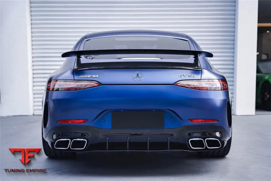 MERCEDES BENZ AMG GT63 S/GT50 4DOOR COUPE X290 CARBON FIBER TRUNK SPOILER BSD