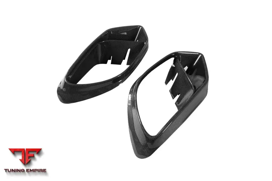 MERCEDES BENZ AMG GT63S 4DOOR COUPE X290 BRS STYLE CARBON FIBER FRONT BUMPER VENTS BSD