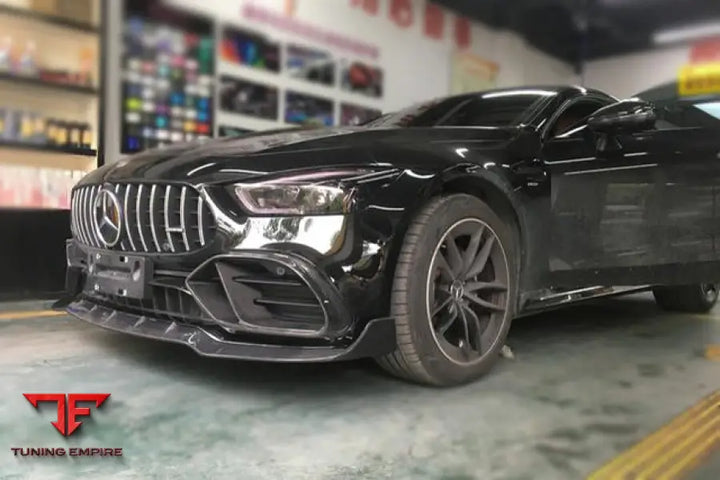 MERCEDES BENZ AMG GT63S 4DOOR COUPE X290 BRS STYLE CARBON FIBER FRONT BUMPER VENTS BSD