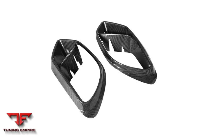 MERCEDES BENZ AMG GT63S 4DOOR COUPE X290 BRS STYLE CARBON FIBER FRONT BUMPER VENTS BSD