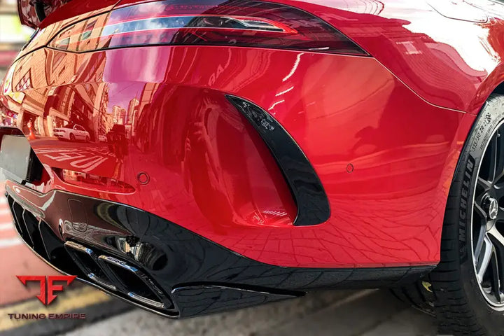 MERCEDES BENZ AMG GT63S 4DOOR COUPE X290 CARBON FIBER REAR CANARDS BSD