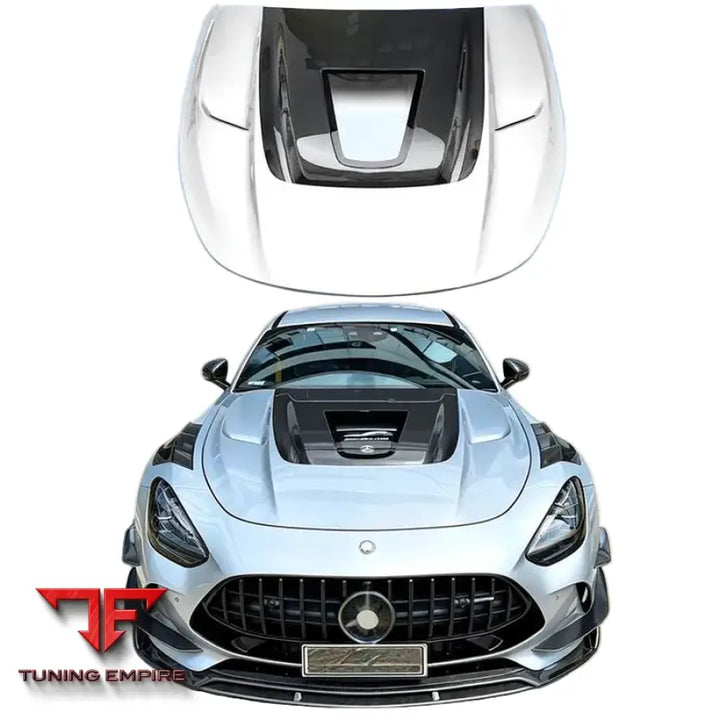 MERCEDES BENZ AMG GT63S C192 COUPE 2 DOORS CARBON FIBER TRANSPARENT ENGINE COVER