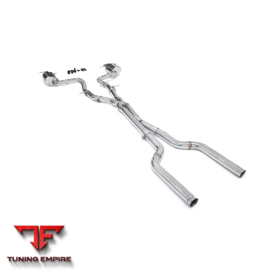 MERCEDES BENZ AMG GT63S X290 STAINLESS STEEL CATBACK RAZOR EXHAUST WITH MUFFLER VALVE