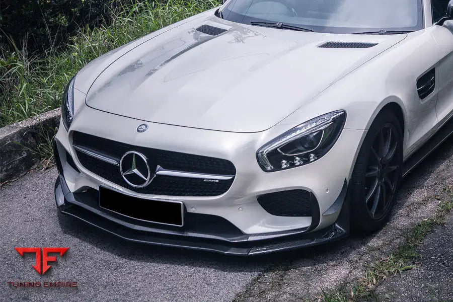 MERCEDES BENZ AMG GTGTS RS STYLE CARBON FIBER FRONT CANARDS BSD