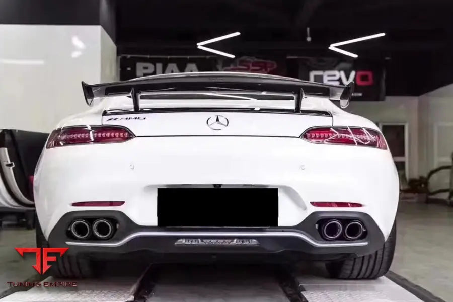 MERCEDES BENZ AMG GTGTSGTC RZS STYLE CARBON FIBER TRUNK SPOILER BSD