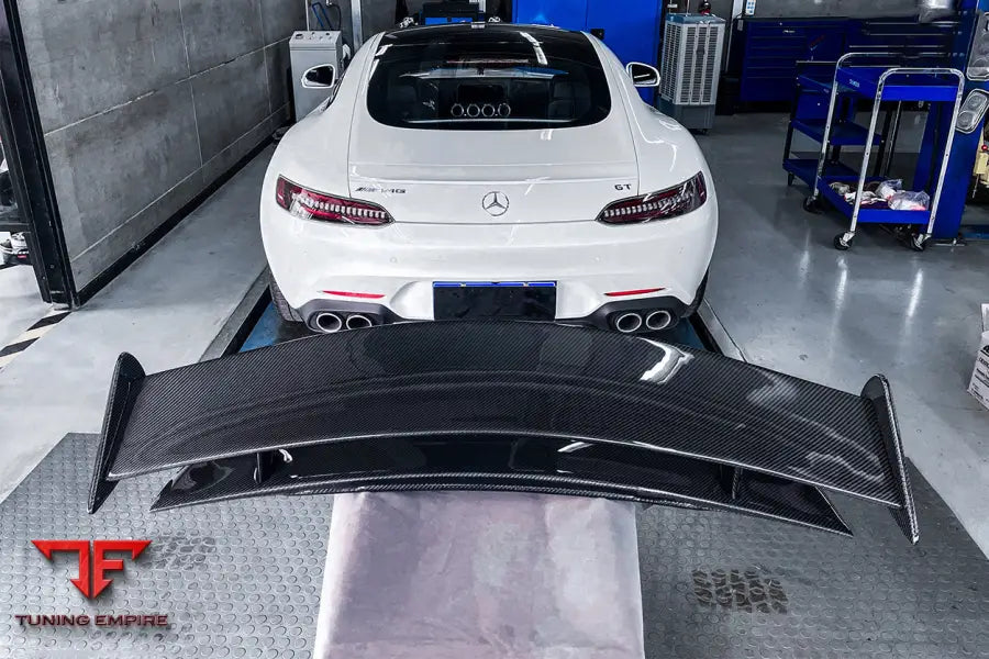 MERCEDES BENZ AMG GTGTSGTC RZS STYLE CARBON FIBER TRUNK SPOILER BSD