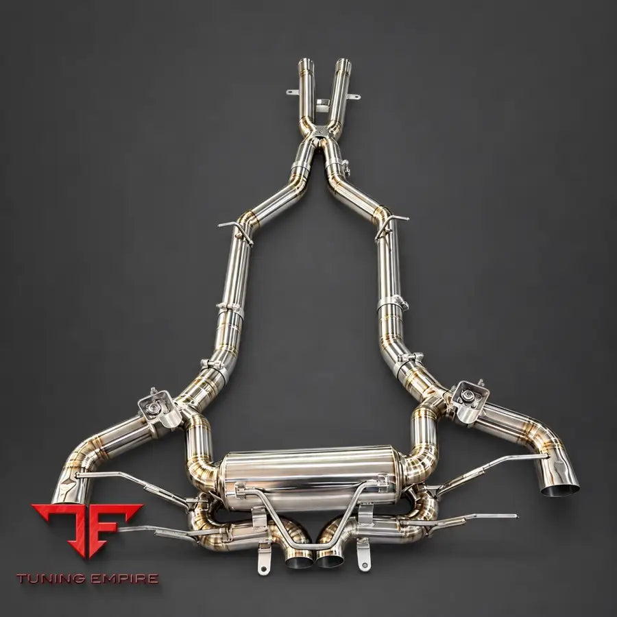 MERCEDES-BENZ AMG GTR C190 4.0T VALVETRONIC TITANIUM EXHAUST SYSTEM 2019-2023