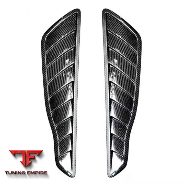 MERCEDES BENZ AMG GTR CARBON FIBER HOOD SPLITTER