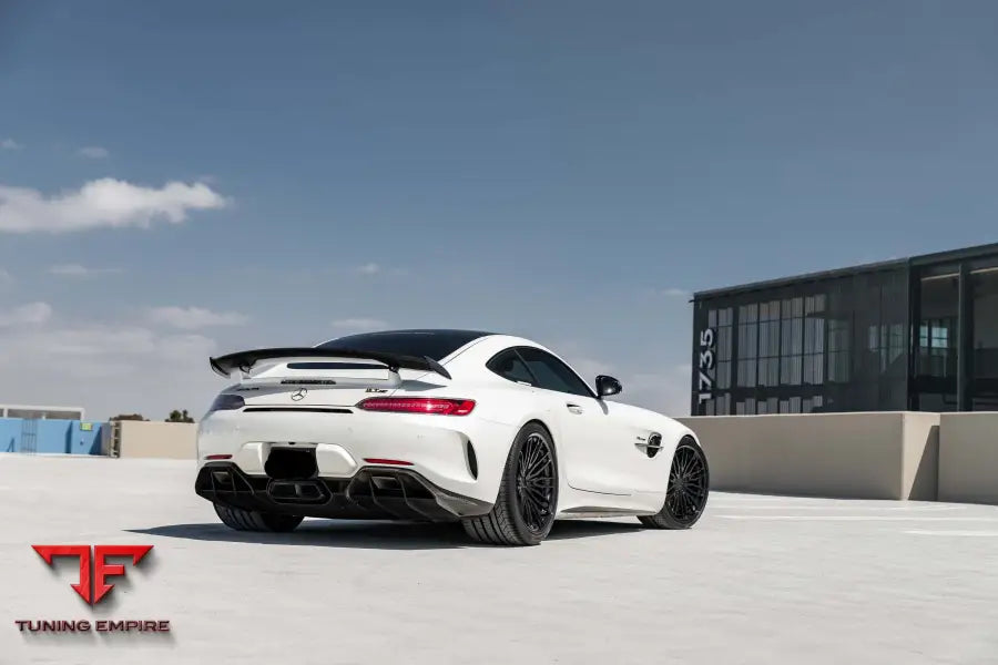 MERCEDES BENZ AMG GTR FORGED WHEELS AND EXHAUST SYSTEM
