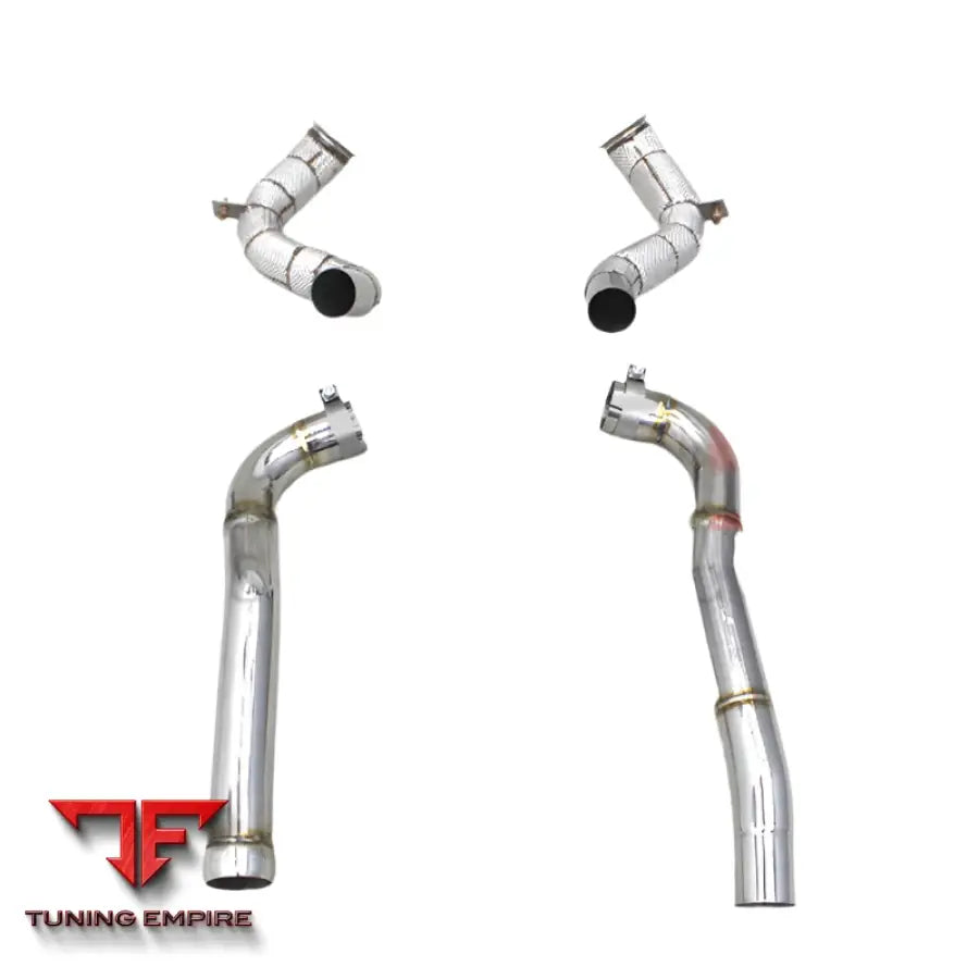 MERCEDES-BENZ AMG GTS CATBACK EXHAUST SYSTEM + DOWNPIPES 2016-2023