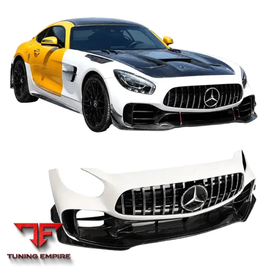 MERCEDES BENZ AMG GTS GTC C190 CARBON FIBER FRONT BUMPER