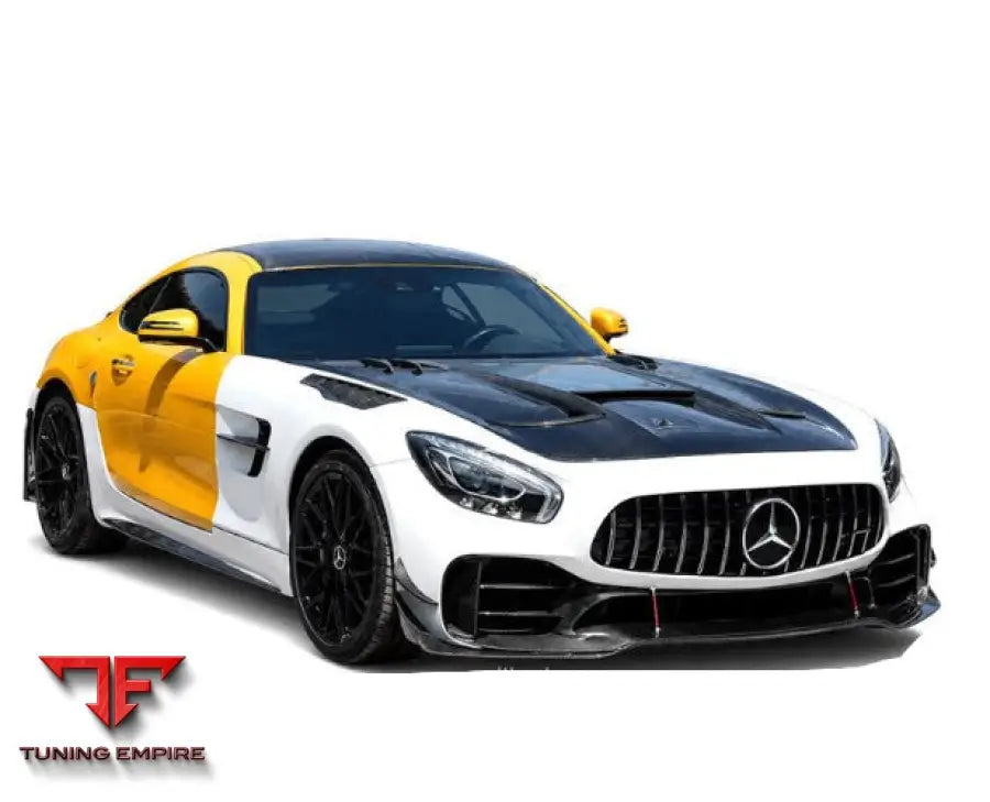 MERCEDES BENZ AMG GTS GTC C190 CARBON FIBER FRONT BUMPER