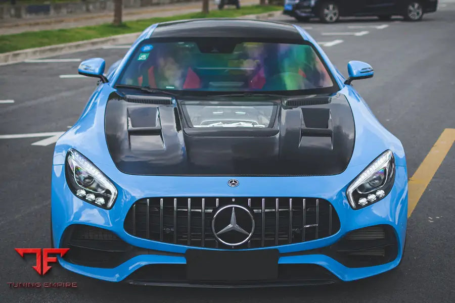 MERCEDES BENZ AMG GTSCRE IMP CARBON FIBER HOOD BSD