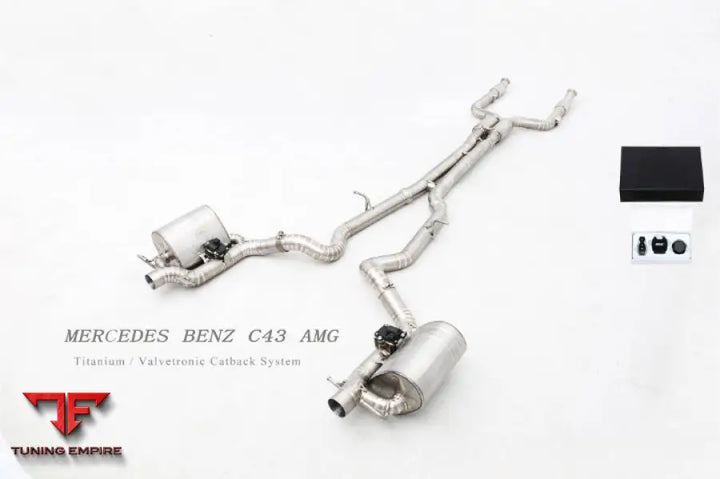 Mercedes Benz C Class Amg C43 W205 Valvetronic Exhaust System