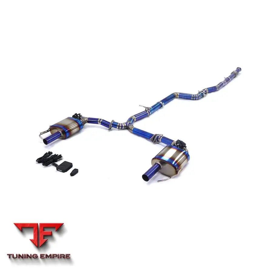MERCEDES BENZ C-CLASS C300 W205 2.0T TITANIUM CATBACK RAZOR EXHAUST WITH MUFFLER VALVE