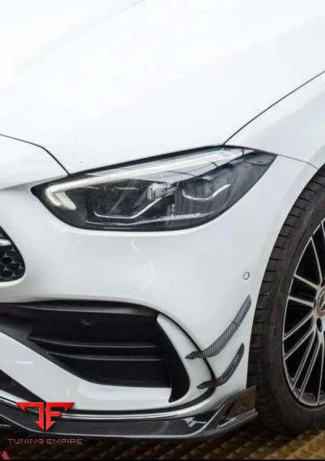 Mercedes C-Class W206 carbon front canards