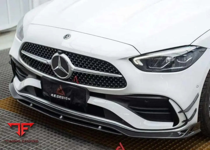 Mercedes C-Class W206 carbon front lip