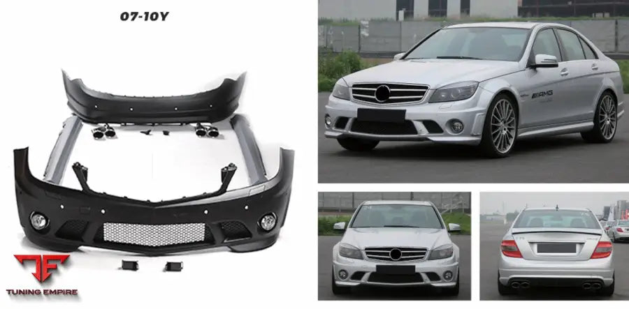 MERCEDES BENZ C-CLASS W204 4D C63 AMG STYLE