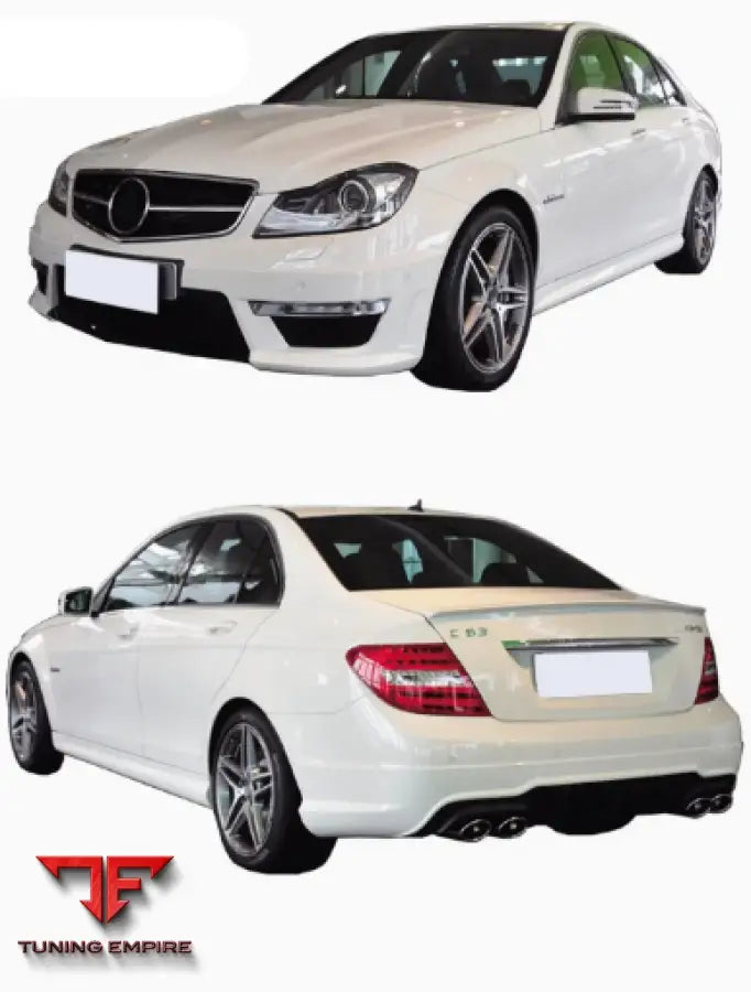 MERCEDES-BENZ C CLASS W204 C63 AMG BODY KIT 2006-2013Y