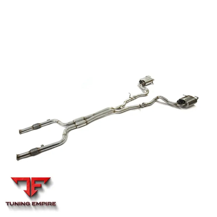 MERCEDES BENZ C-CLASS W205 C43 C400 C450 3.0T STAINLESS STEEL CATBACK RAZOR EXHAUST WITH MUFFLER VALVE