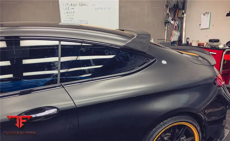 MERCEDES-BENZ C-CLASS W205 COUPE IMP PERFORMANCE CARBON FIBER ROOF SPOILER BSD