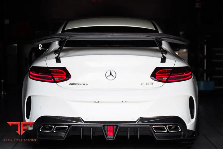 MERCEDES-BENZ C-CLASS W205 COUPE IMP PERFORMANCE CARBON FIBER TRUNK SPOILER BSD