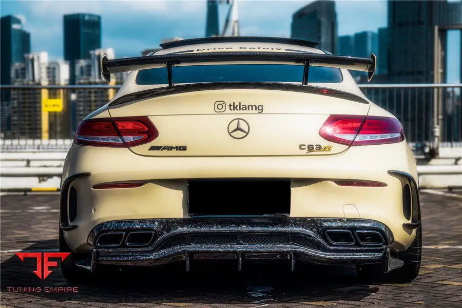 MERCEDES-BENZ C-CLASS W205 COUPE DP STYLE TRUNK SPOILER WING BSD