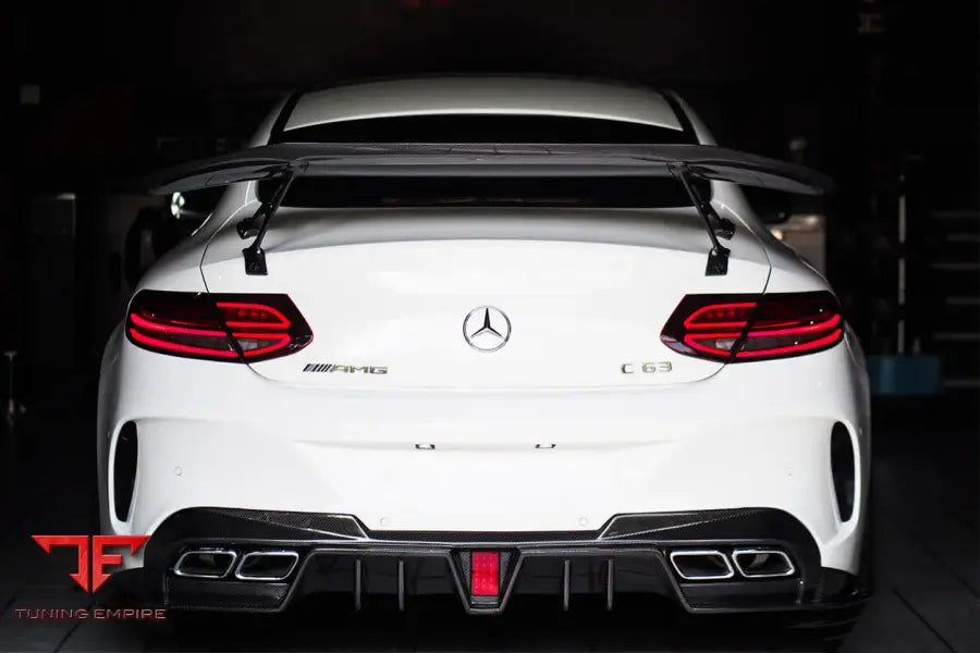 MERCEDES-BENZ C-CLASS W205 COUPE IMP PERFORMANCE CARBON FIBER TRUNK SPOILER BSD