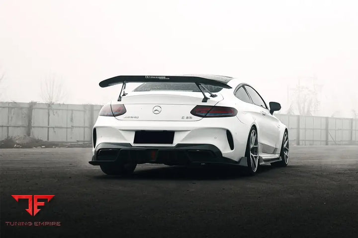 MERCEDES-BENZ C-CLASS W205 COUPE IMP PERFORMANCE CARBON FIBER TRUNK SPOILER BSD