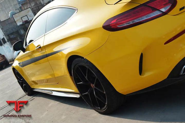 MERCEDES-BENZ C-CLASS W205 COUPE PS STYLE SIDE SKIRTS BSD