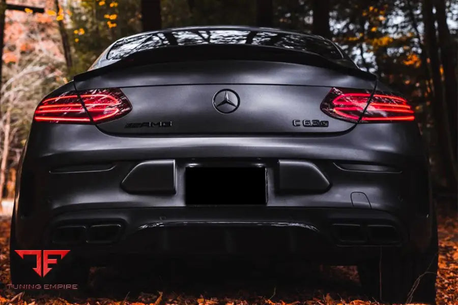 MERCEDES-BENZ C-CLASS W205 COUPE PS STYLE TRUNK SPOILER BSD