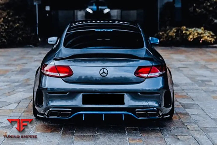 MERCEDES-BENZ C-CLASS W205 COUPE PS STYLE TRUNK SPOILER BSD