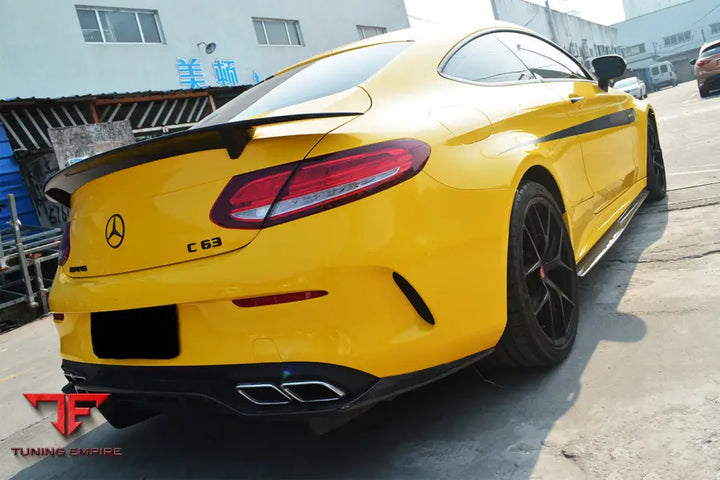 MERCEDES-BENZ C-CLASS W205 COUPE RT-II STYLE TRUNK SPOILER BSD