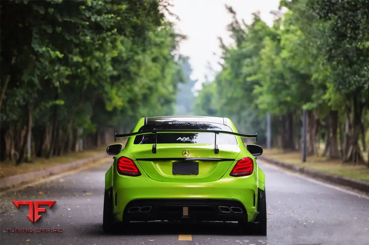 MERCEDES-BENZ C-CLASS W205 SEDAN IMP PERFORMANCE CARBON FIBER TRUNK SPOILER BSD