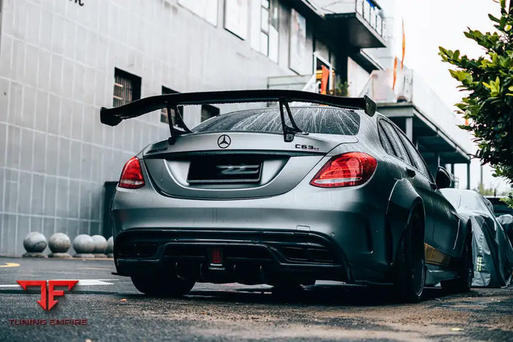 MERCEDES-BENZ C-CLASS W205 SEDAN IMP PERFORMANCE CARBON FIBER TRUNK SPOILER BSD