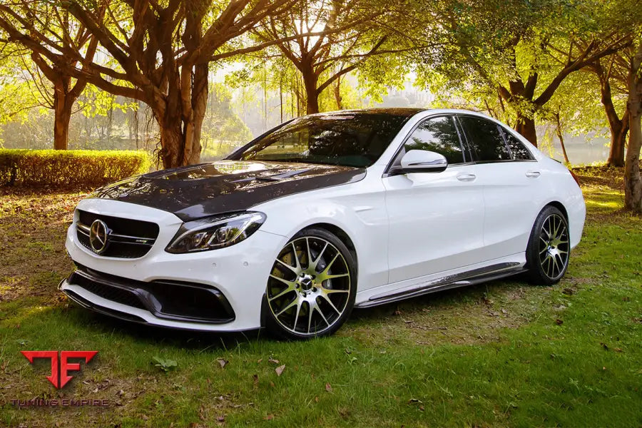 MERCEDES-BENZ C-CLASS W205 SEDAN PS STYLE SIDE SKIRTS BSD