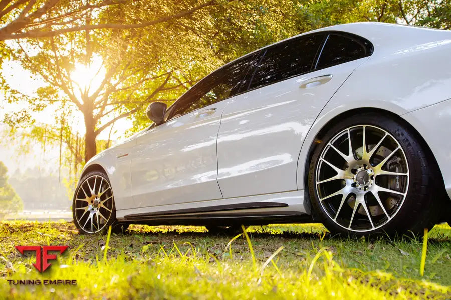 MERCEDES-BENZ C-CLASS W205 SEDAN PS STYLE SIDE SKIRTS BSD