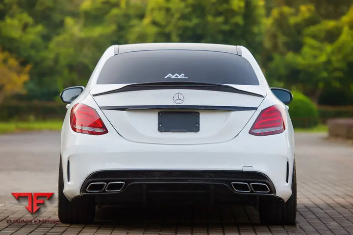 MERCEDES-BENZ C-CLASS W205 SEDAN PS STYLE TRUNK SPOILER BSD