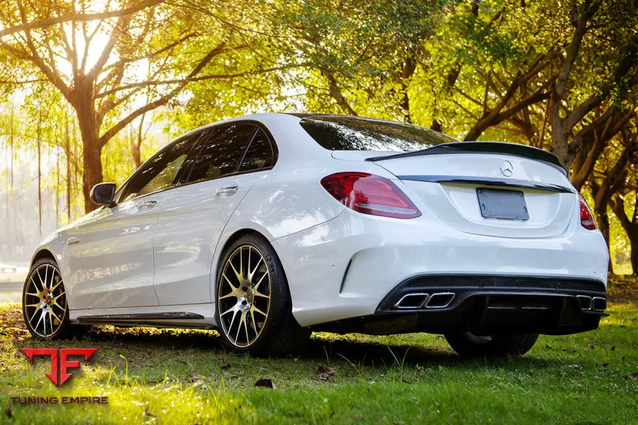 MERCEDES-BENZ C-CLASS W205 SEDAN PS STYLE TRUNK SPOILER BSD