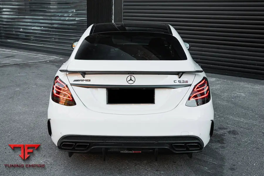 MERCEDES-BENZ C-CLASS W205 SEDAN RT-II STYLE TRUNK SPOILER BSD