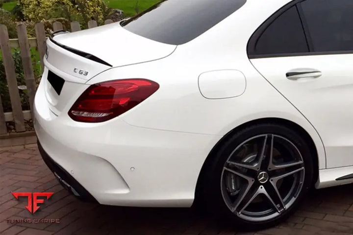 MERCEDES BENZ C-CLASS W205 SEDAN TRUNK SPOILER BSD